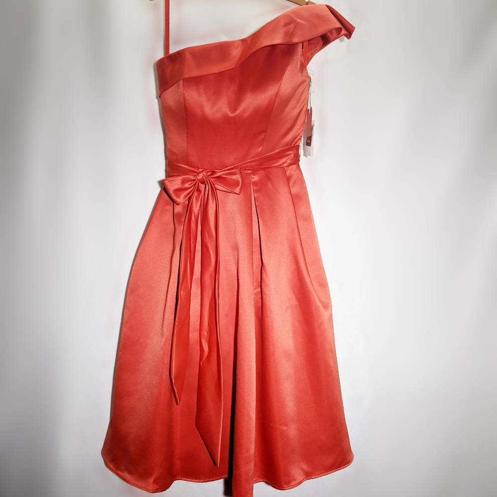 One Shoulder Party Dress with POCKETS!!!